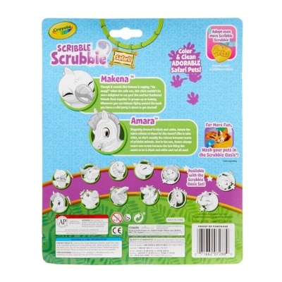 CRAYOLA Scribble Scrubbie Safari Pack4