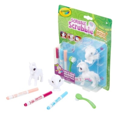 CRAYOLA Scribble Scrubbie Safari Pack4