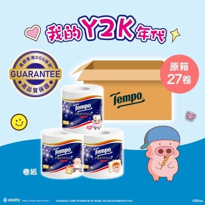 TEMPO Prestige Bath Tissue 4ply Neut 27s