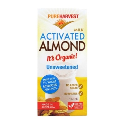 PURE HARVEST Organic Almond Milk Unsweet