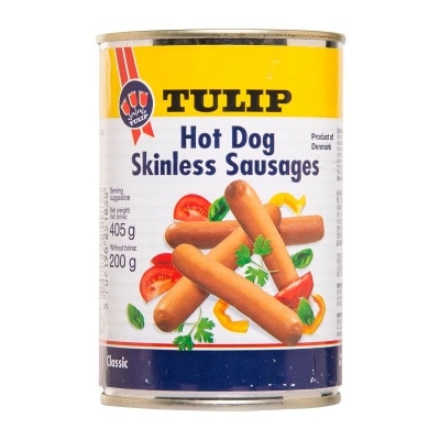 TULIP Hot Dog  Skinless Sausages