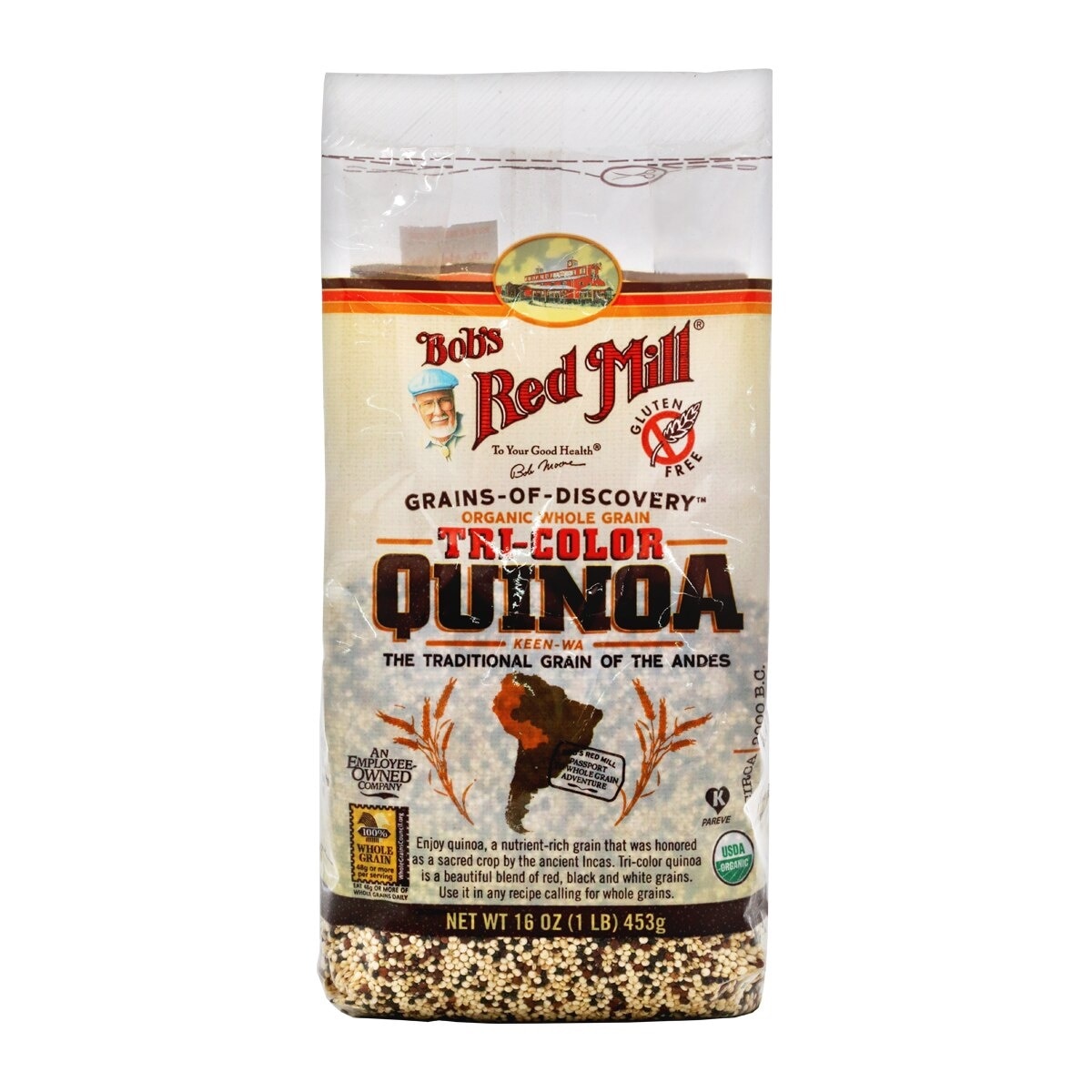 BOB'S RED MILL Organic Tri Color Quinoa Usa