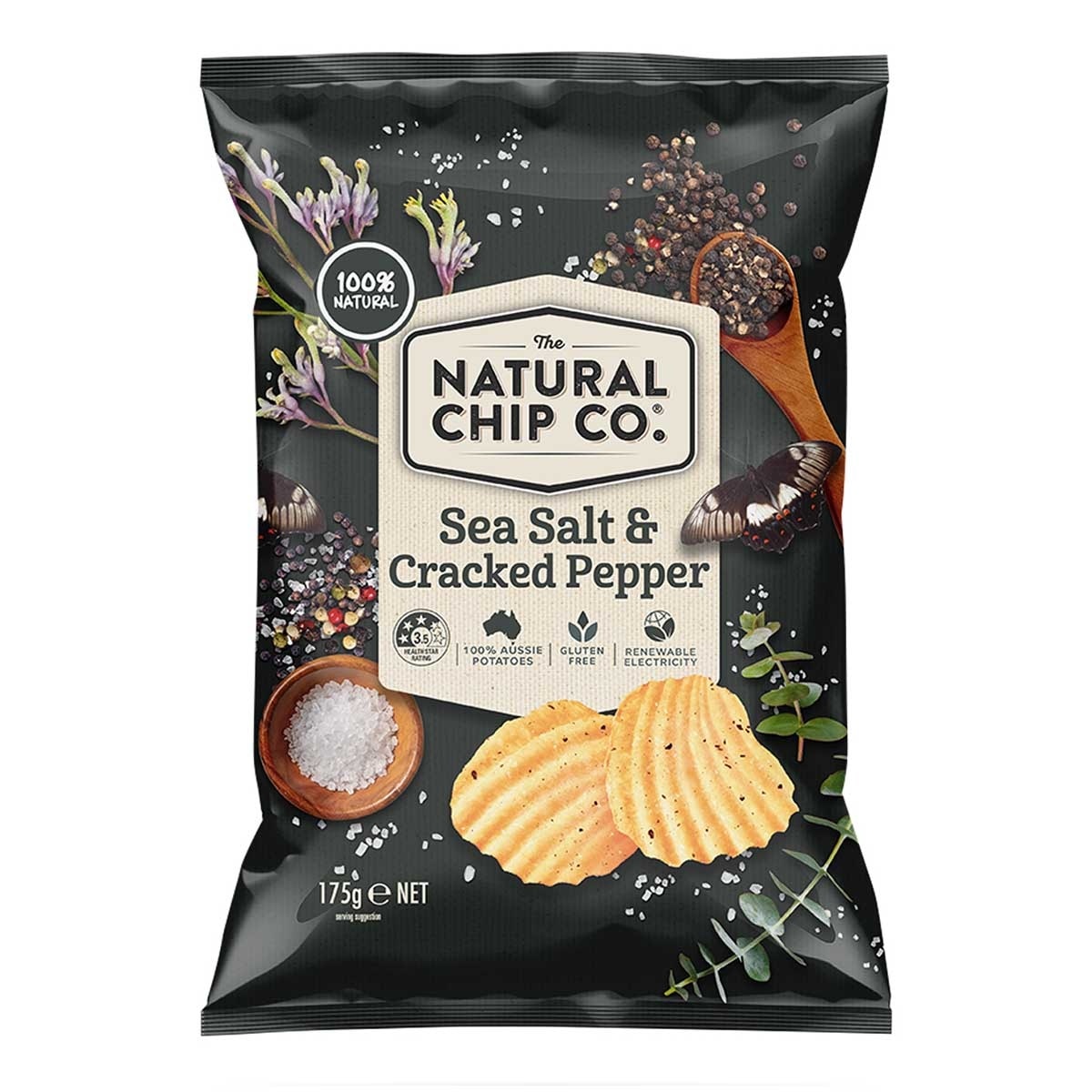 NATURAL CHIP CO. 薯片—海鹽和胡椒粉