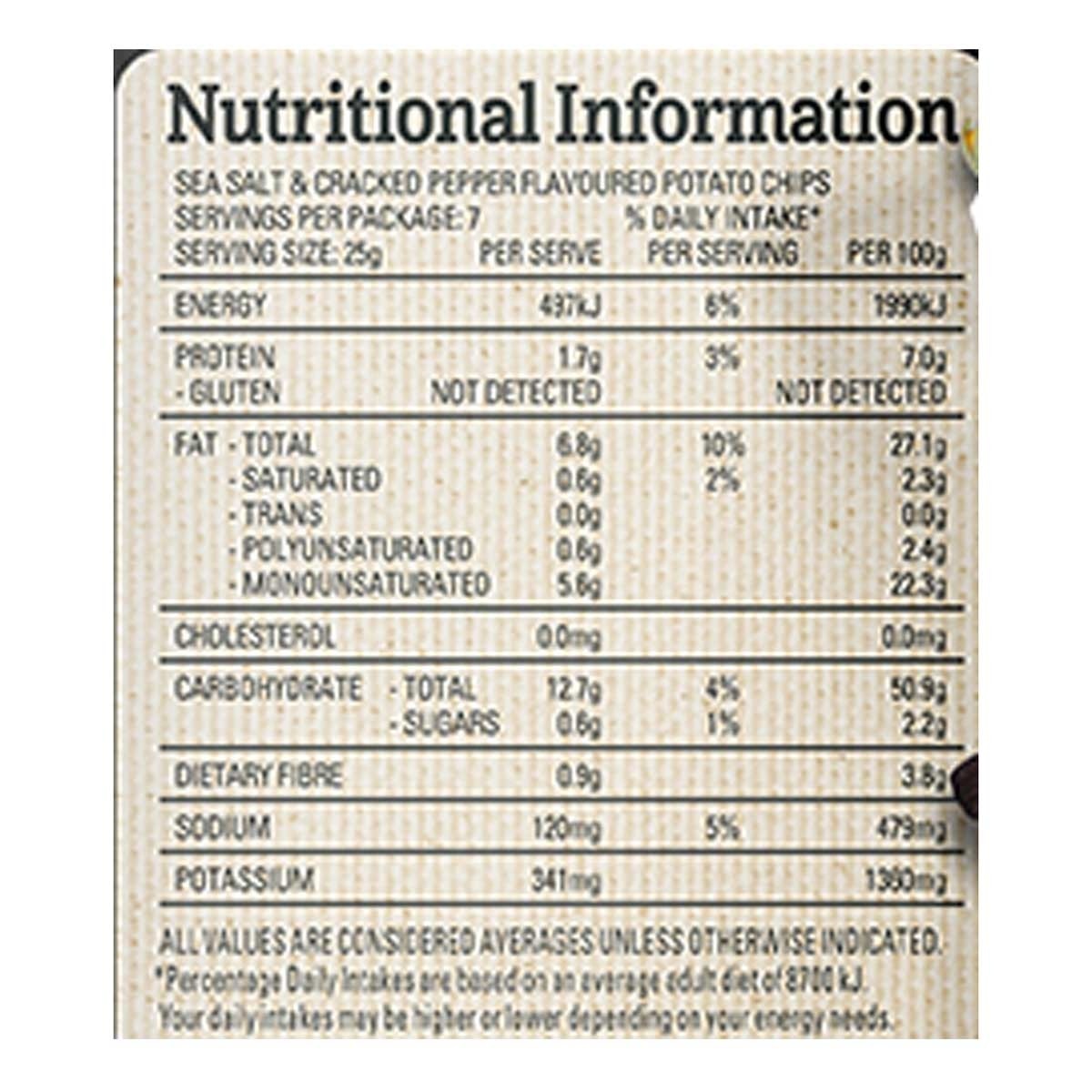 NATURAL CHIP CO. 薯片—海鹽和胡椒粉