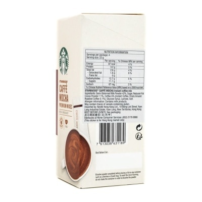 Starbucks Caffe Mocha Premium Mixes