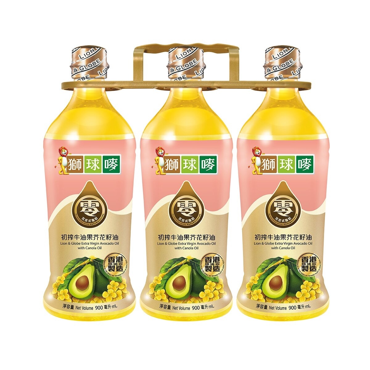 LION & GLOBE Ev Avocado Oil With Canola Oil