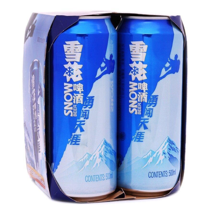 SNOW Snow King Can Beer 4's