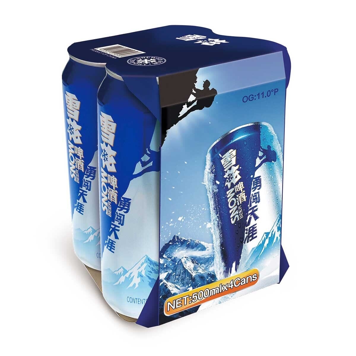 SNOW Snow King Can Beer 4's