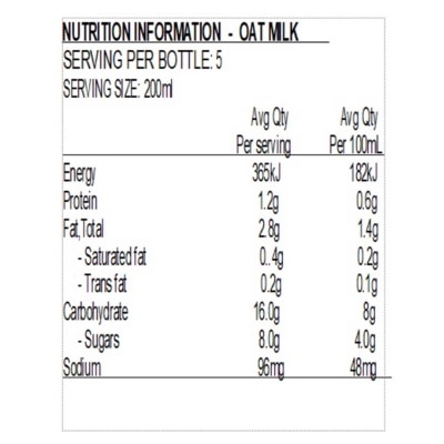 BORING Original Oat Milk