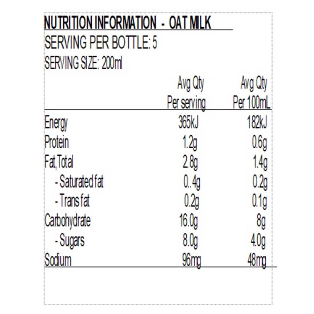 BORING Original Oat Milk