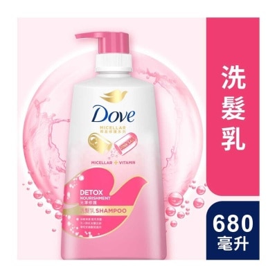 DOVE Dove Shampoo 680ml- Detox Nourishment