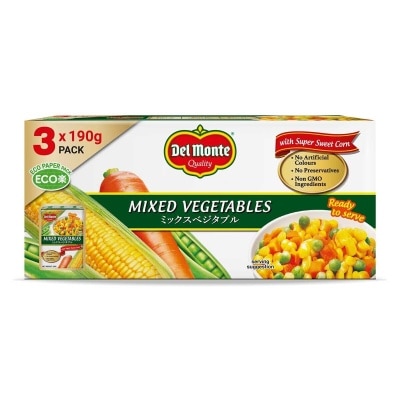 DEL MONTE - Mixed Vegetables 3 In 1 Pack