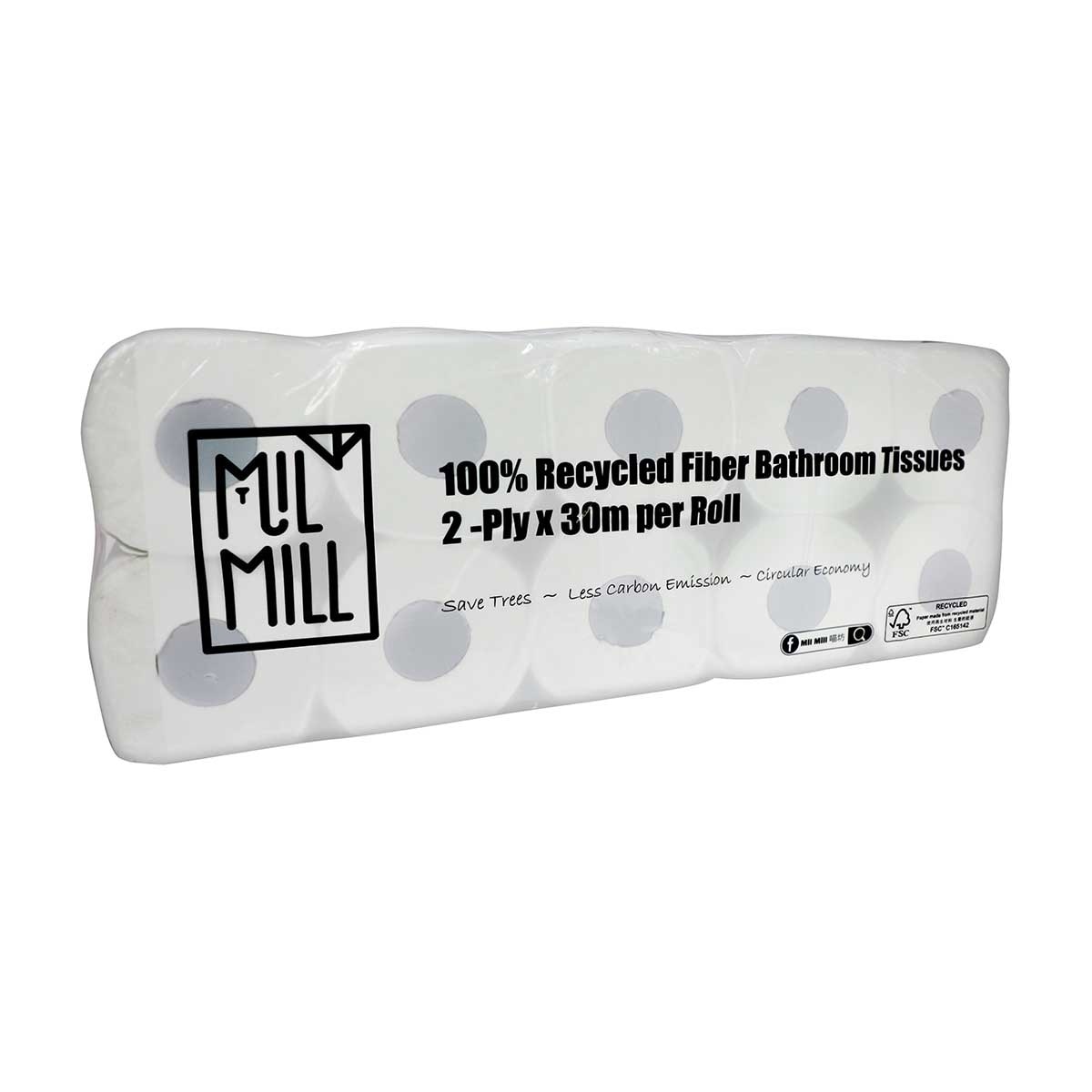 MIL MILL Recycled Tissue Rolls