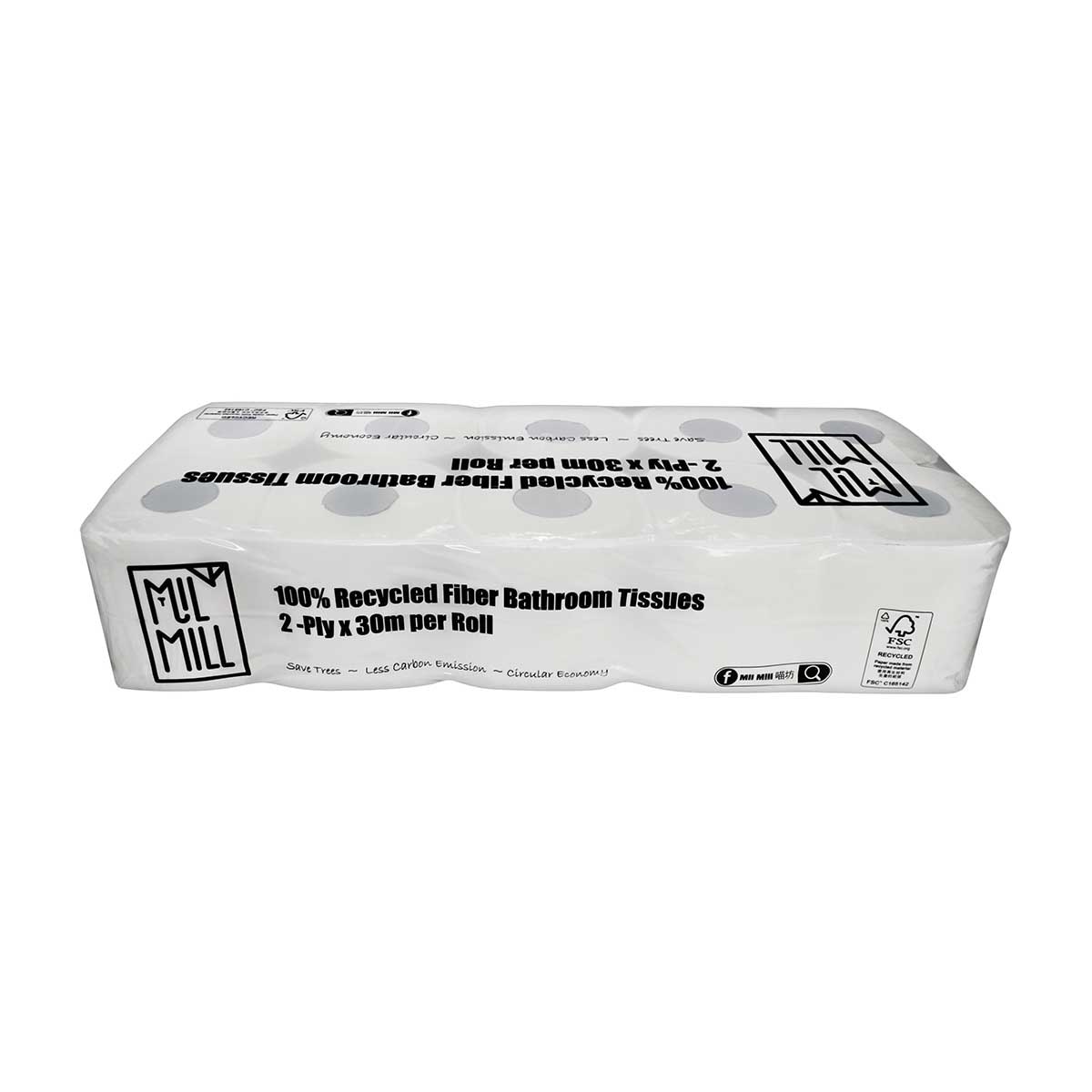 MIL MILL Recycled Tissue Rolls