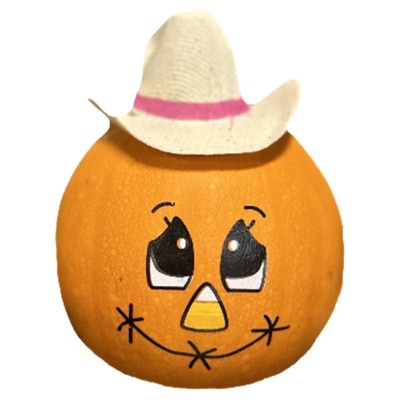 Topper Painted Pumpkin image
