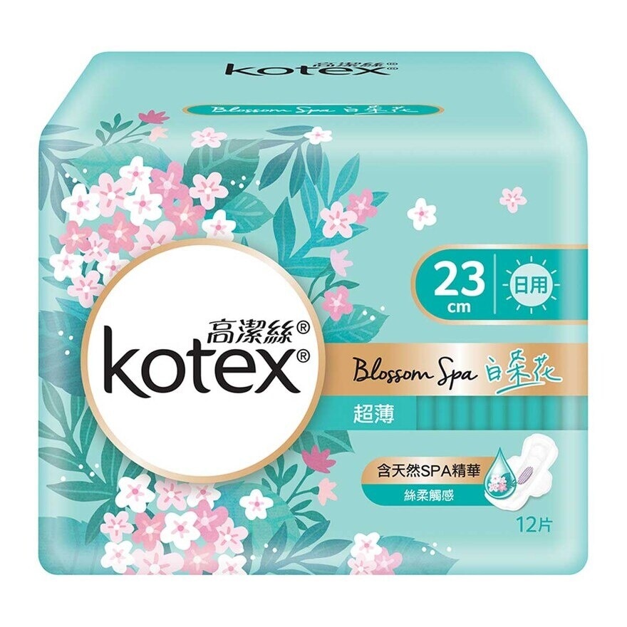 KOTEX Kotex Blossom Spa White Tea Ut 23cm 12s