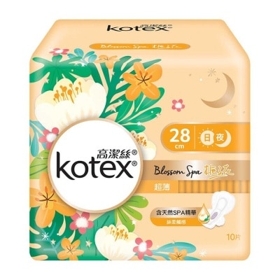 KOTEX Kotex Blossom Spa Gardenia Ut 28cm 10s