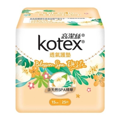 KOTEX Kotex Blossom Spa Liner Gardenia Reg 25’s