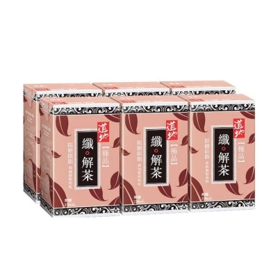 道地 道地極品纖。解茶 6X250ML