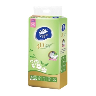 維達 - 維達４Ｄ立體壓花綠茶袋裝面紙