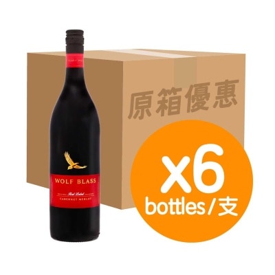 Wolf Blass Red Label Cabernet Merlot (case)