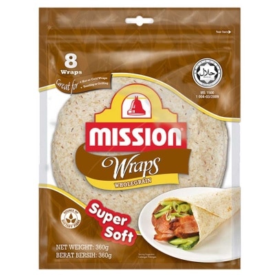 MISSION Wholegrain Super Soft Wraps image