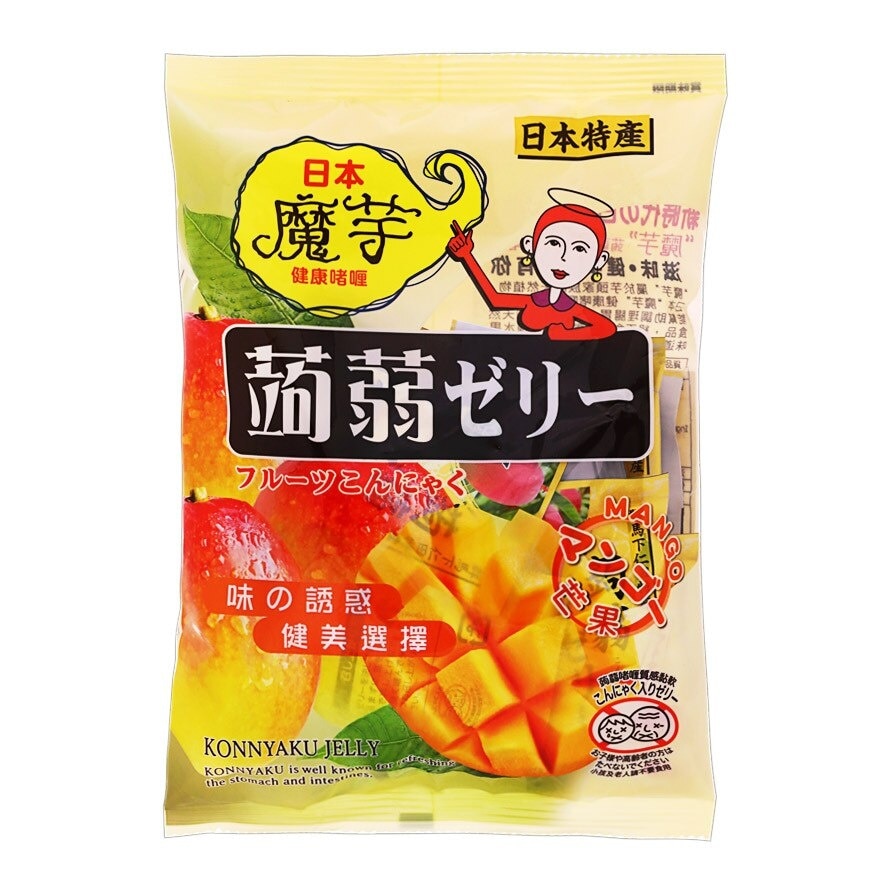日本魔芋 蒟蒻健康Ｏ者喱（芒果味）