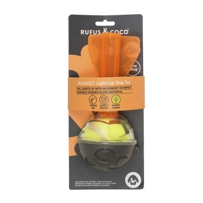 RUFUS & COCO Light Up Toy Black