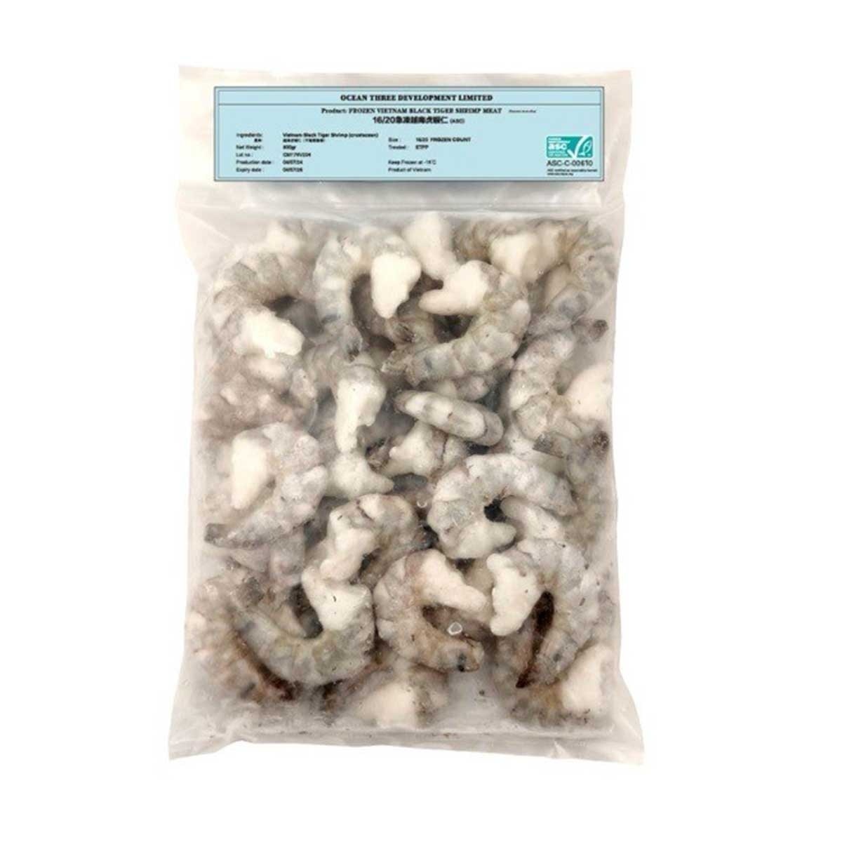FRESH ITEM [業務用] 急凍越南黑虎蝦仁 800G [越南](急凍 -18°C) (包裝隨機)