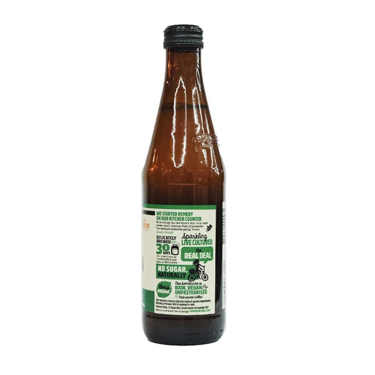 REMEDY Organic Kombucha Lemon Lime & Mint