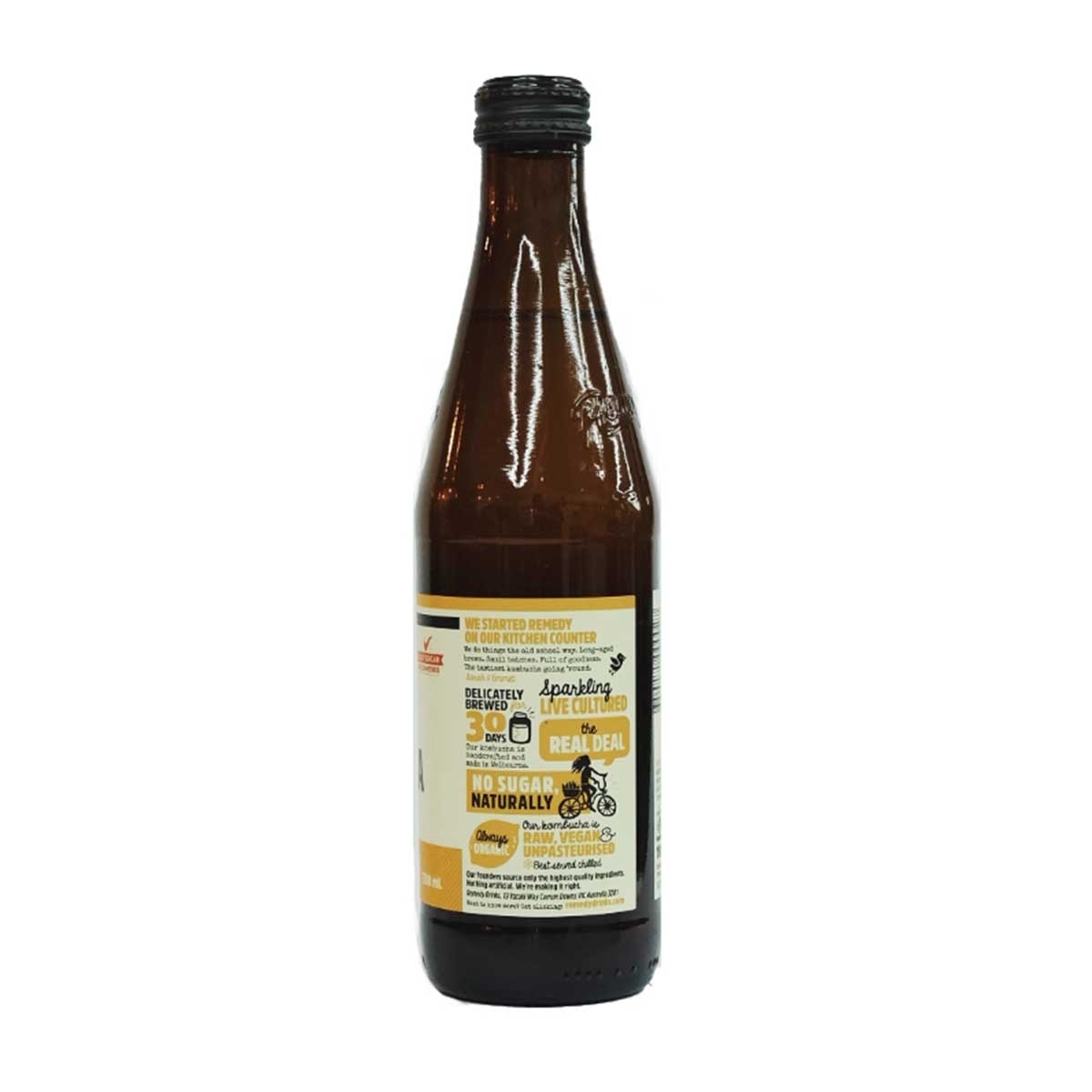 REMEDY 有機紅茶菌薑汁檸檬味