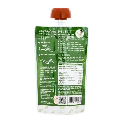 BABY BASIC Congee - Squeeze Pouch(pear & Snow Fungus)