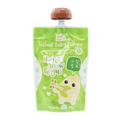 BABY BASIC Baby Congee-squeeze Pouch (pear & Snow Fungus)