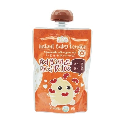 BABY BASIC Baby Congee-squeeze Pouch (red Bean & Dried Dates)