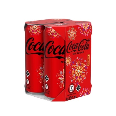 COCA-COLA Coke No Sugar Tall Can 4p (Random Pick)