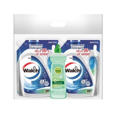 威露士 - 消毒洗衣液松木兩袋裝2LX2