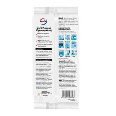 威露士 威露士多用途家居表面消毒濕巾水潤100片