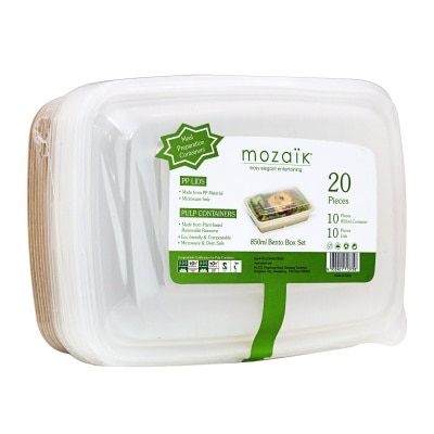 MOZAIK Pulp Container & Lid 850ml