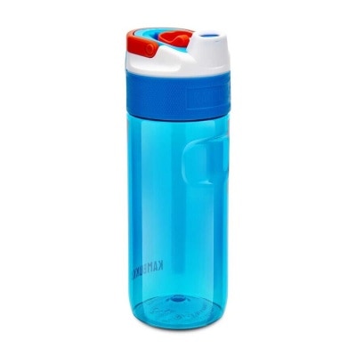 KAMBUKKA Elton 3 In 1 Snap Clean Water Bottle (tritan) 17oz (500ml) - Caribbean