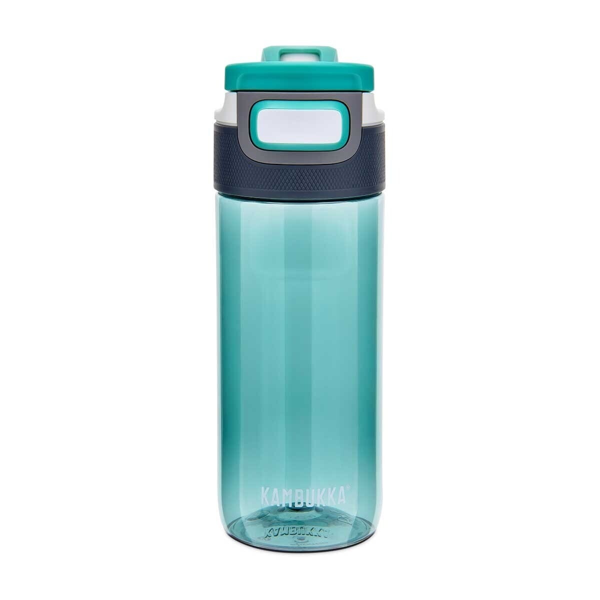 KAMBUKKA Elton 3 In 1 Snap Clean Water Bottle (tritan) 17oz (500ml) - Misty Grey