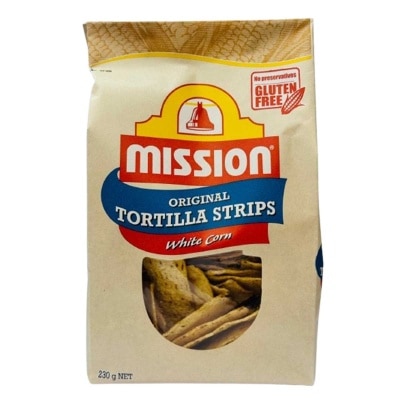 MISSION - White Corn Strips Chips