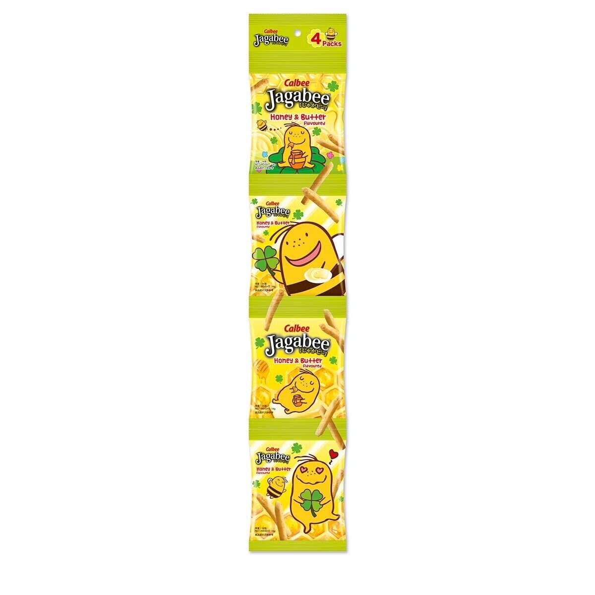 CALBEE Jagabee P.stick(honey &butter Flv)4p
