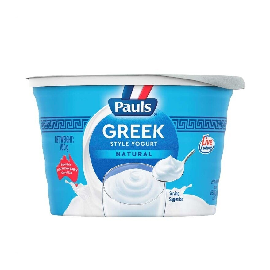 PAULS Greek Style Natural Yogurt(chilled 0-4°c)