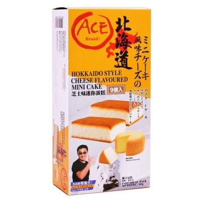 ACE Hokkai Style Cheese Flv Mini Cake 9p