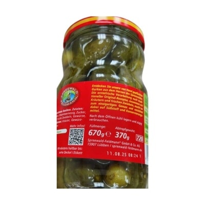 SPREEWALD FELDMANN Original Cornichons