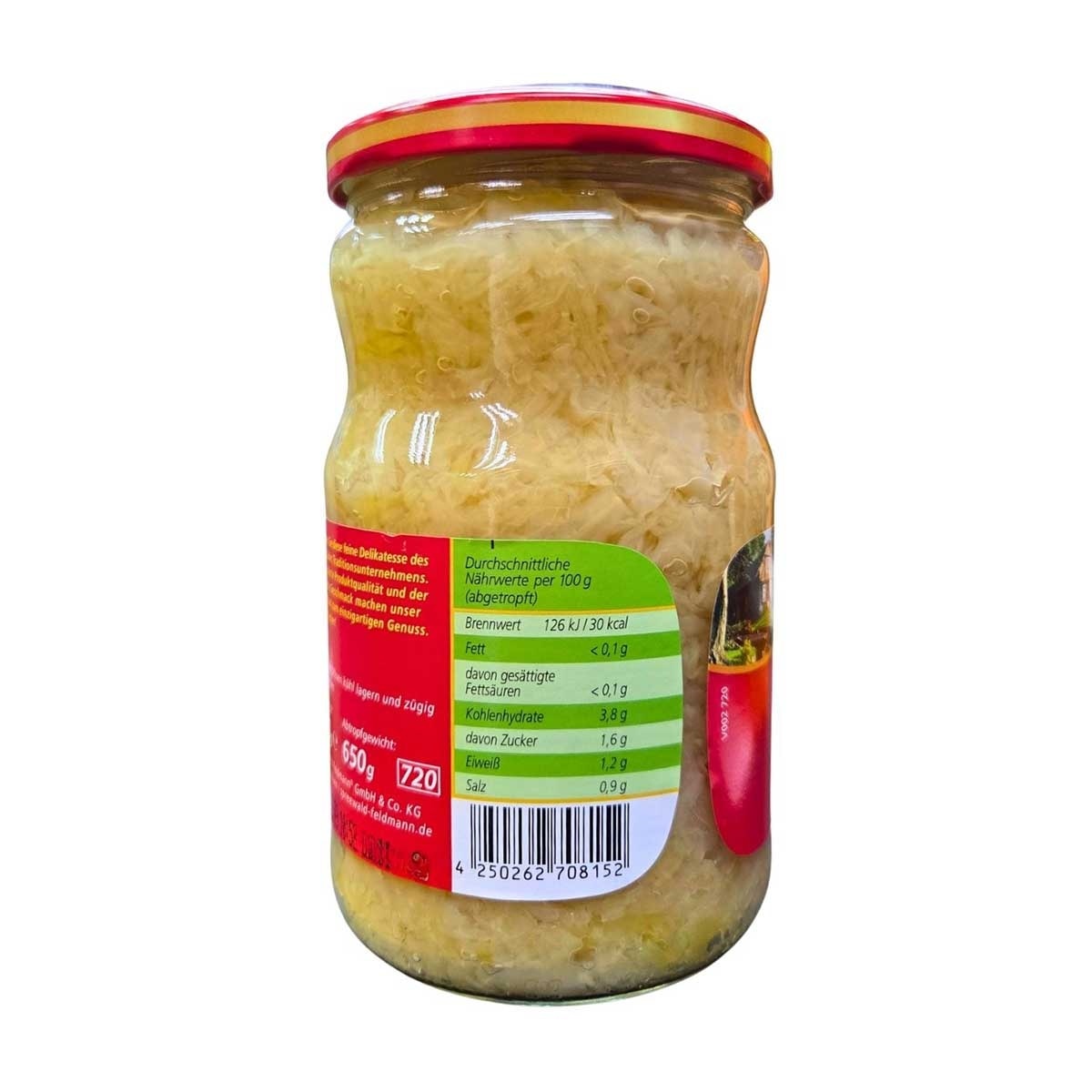SPREEWALD FELDMANN Sauerkraut