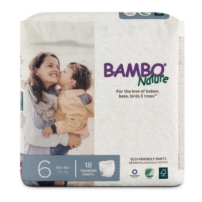 BAMBO NATURE 無敏環保學習褲濕顯示加大碼１８ＫＧ＋