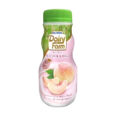 雀巢 脫脂日式白桃味乳酪飲品(冷凍 0-4°c) (包裝隨機)