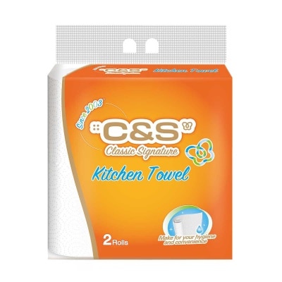 C&S Kitchen Towel 2 Rolls