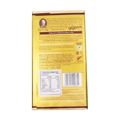 WHITTAKER'S Hazelnut Choco Block image